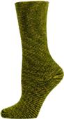 Nouvella Womens Space Dyed Terry Crew Socks