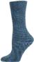 Nouvella Womens Space Dyed Terry Crew Socks