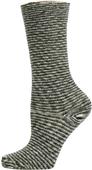 Nouvella Womens Space Dyed Terry Crew Socks