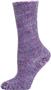 Nouvella Womens Space Dyed Terry Crew Socks