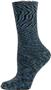 Nouvella Womens Space Dyed Terry Crew Socks