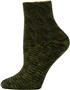 Nouvella Womens Space Dyed Terry Shortie Socks