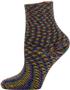 Nouvella Womens Space Dyed Terry Shortie Socks