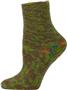 Nouvella Womens Space Dyed Terry Shortie Socks