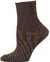 Nouvella Womens Space Dyed Terry Shortie Socks