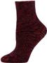 Nouvella Womens Space Dyed Terry Shortie Socks