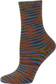Nouvella Womens Space Dyed Shortie Socks
