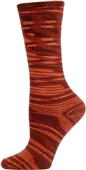 Nouvella Womens Space Dyed Crew Socks