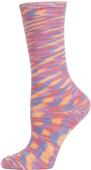Nouvella Womens Space Dyed Crew Socks