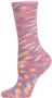 Nouvella Womens Space Dyed Crew Socks