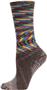 Nouvella Womens Space Dyed Crew Socks