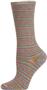 Nouvella Womens Space Dyed Crew Socks