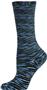 Nouvella Womens Space Dyed Crew Socks