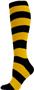 Nouvella Womens Cotton Rugby Stripe Knee Socks
