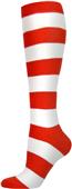 Nouvella Womens Cotton Rugby Stripe Knee Hi Socks Nouvella Womens Cotton Rugby Stripe Knee Hi Socks