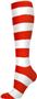 Nouvella Womens Cotton Rugby Stripe Knee Socks