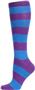 Nouvella Womens Cotton Rugby Stripe Knee Socks