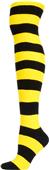 Nouvella Women Cotton Rugby Stripe Over Knee Socks