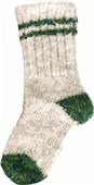 Nouvella Striped Boucle Baby Booties Nouvella Striped Boucle Baby Booties