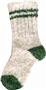 Nouvella Striped Boucle Baby Booties