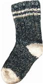 Nouvella Striped Boucle Baby Booties Nouvella Striped Boucle Baby Booties