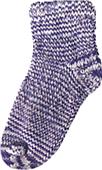 Nouvella Space Dyed Jersey Baby Booties Nouvella Space Dyed Jersey Baby Booties