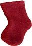 Nouvella Solid Cotton Fleece Baby Booties