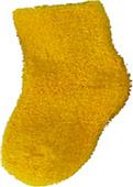 Nouvella Solid Cotton Fleece Baby Booties Nouvella Solid Cotton Fleece Baby Booties