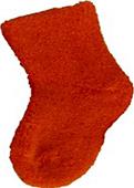 Nouvella Solid Cotton Fleece Baby Booties Nouvella Solid Cotton Fleece Baby Booties