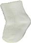Nouvella Solid Cotton Fleece Baby Booties