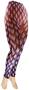 Nouvella Red Lipstick Sublimated Footless Tights