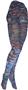 Nouvella Womens Teal Tulaya Sublimated Tights