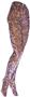 Nouvella Womens Purple Feathers Sublimated Tights