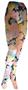 Nouvella Womens Georgia Sublimated Tights