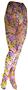 Nouvella Womens Pink Petals Sublimated Tights