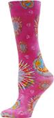 Nouvella Pink Tie Dye Sublimated Trouser Socks