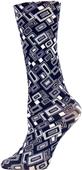 Nouvella Black Grey Squares Sublimate Trouser Sock Nouvella Black Grey Squares Sublimate Trouser Sock