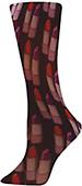 Nouvella Red Lipstick Sublimated Trouser Socks