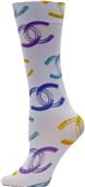 Nouvella White Horse Shoe Sublimated Trouser Socks