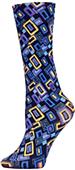 Nouvella Royal Blk Squares Sublimated Trouser Sock Nouvella Royal Blk Squares Sublimated Trouser Sock