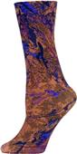 Nouvella Taupe Paint Splash Sublimate Trouser Sock