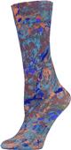 Nouvella Turq. Paint Splash Sublimate Trouser Sock