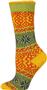 QT Feet Recycled Wonderland Fairisle Crew Socks