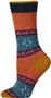 QT Feet Recycled Wonderland Fairisle Crew Socks