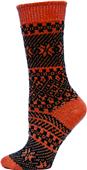 QT Feet Recycled Juneau Fairisle Crew Socks QT Feet Recycled Juneau Fairisle Crew Socks