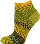QT Feet Womens Recycled Sunrise Shortie Socks