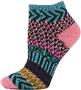 QT Feet Womens Recycled Sunrise Shortie Socks