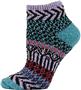 QT Feet Womens Recycled Sunrise Shortie Socks
