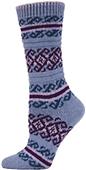 QT Feet Recycled Atlantis Fairisle Crew Socks QT Feet Recycled Atlantis Fairisle Crew Socks