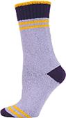 QT Feet Womens Recycled Sporty Stripe Crew Socks QT Feet Womens Recycled Sporty Stripe Crew Socks